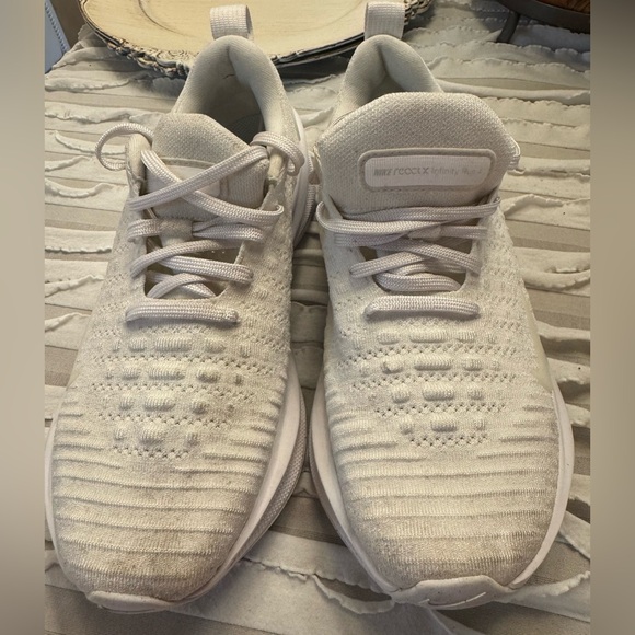 Nike InfinityRN 4 Coconut Milk White Running Shoe Women’s 7.5 Preowned Sneaker - Picture 6 of 11